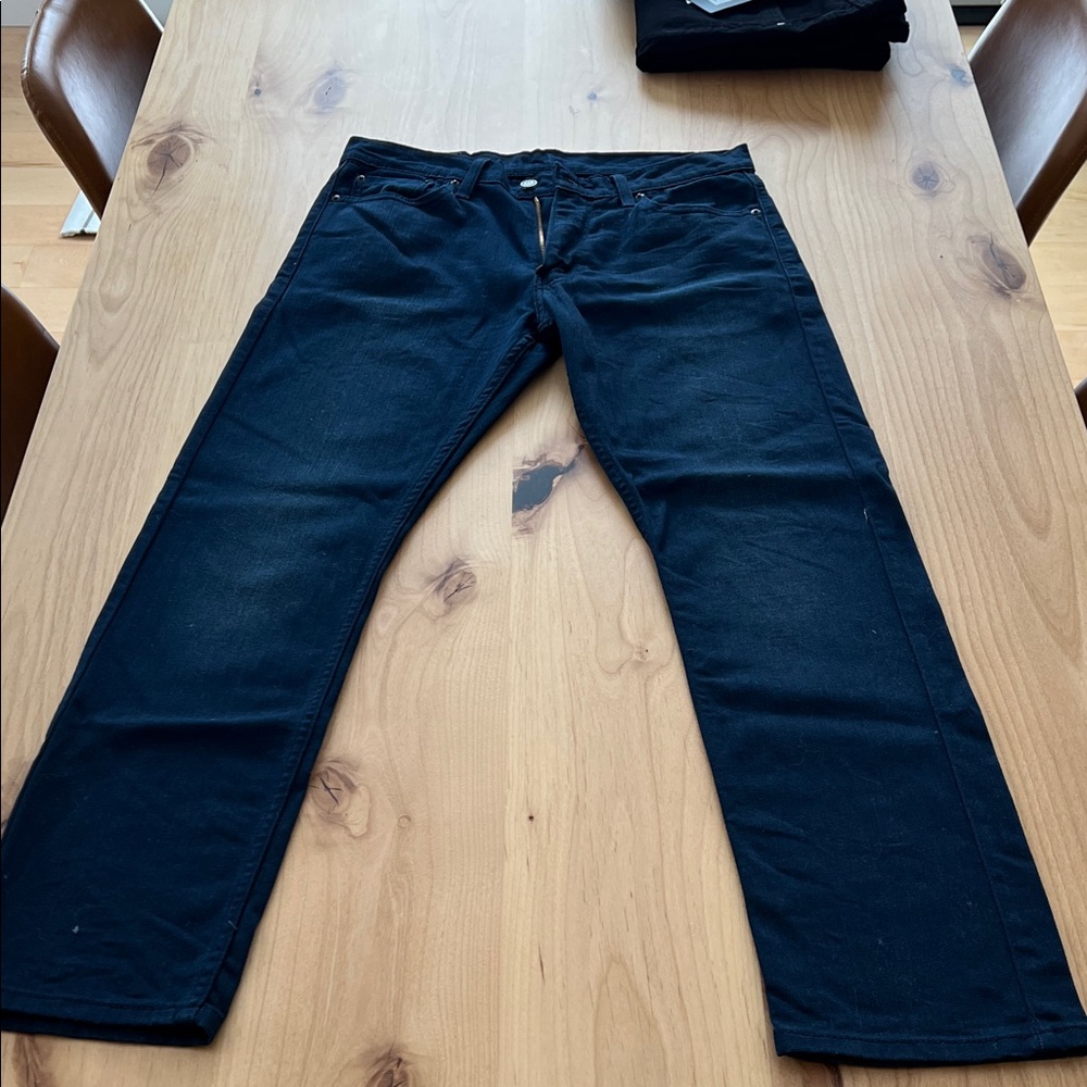 Levi's Men's Dark Blue 513 Jeans